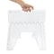 Simplify 12in Folding Step Stool in White 23653-WHITE - alternate 2